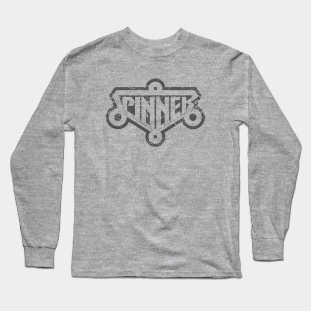 Blade Runner Spinner Logo (weathered) Long Sleeve T-Shirt by GraphicGibbon